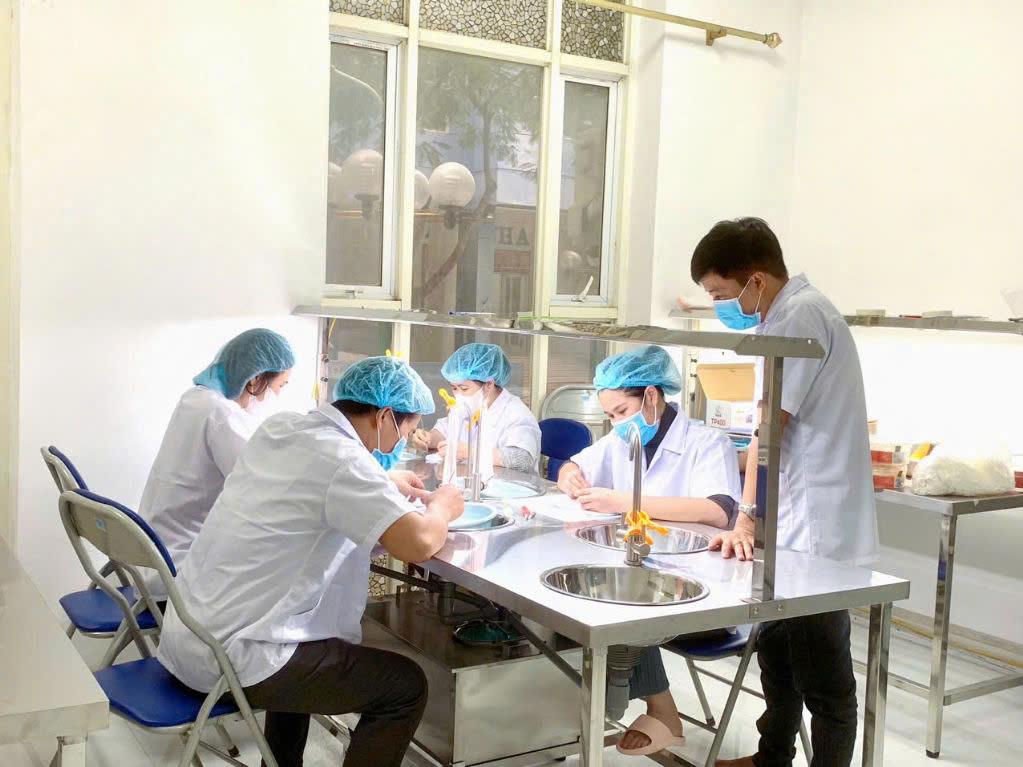 Quy trình sản xuất yến tinh chế